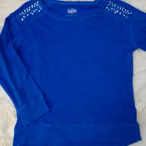 Justice Royal blue long sleeve shirt!